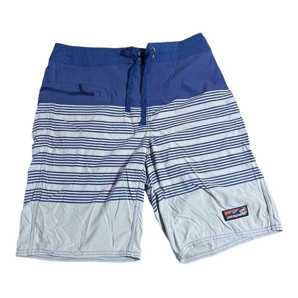 Patagonia Other - Patagonia Wavefarer 21 Board Shorts Size 30 Blue Striped